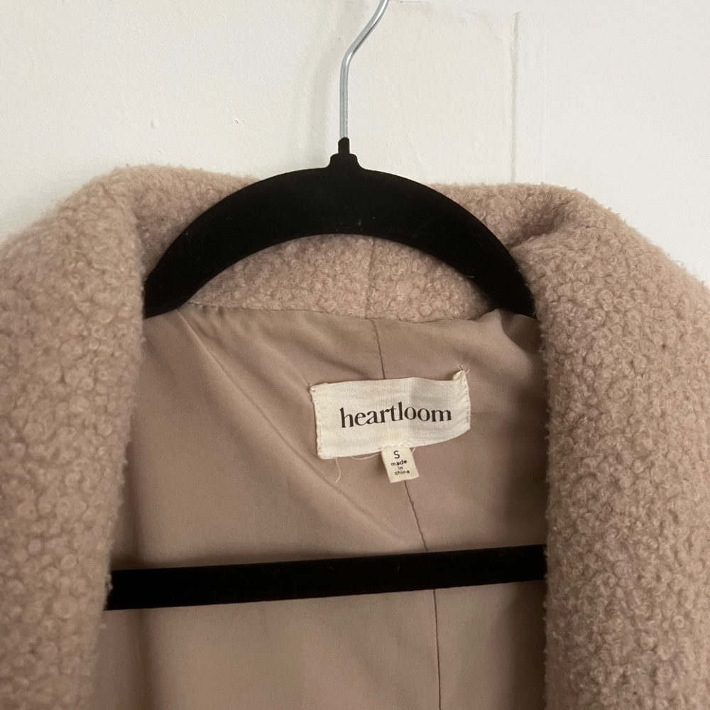 Chic Beige Double-Breasted Coat - image 8